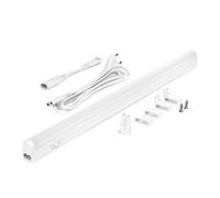 Müller-Licht Lightbar Connect Linex - Lámpara LED para empotrar (30/55/85/120/150 cm, IP20, luz blanca cálida/neutra, 3000/4000 K, con interruptor, luz blanca cálida 3000 K, 55 cm)