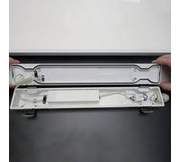 Müller-Licht Luminaria LED con difusor Aquafix IP65, 60cm largo