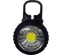 Müller-Licht Luz de trabajo LED redonda móvil para un trabajo flexible, diseño robusto con imán y gancho para trabajar con manos libres, 6500 K