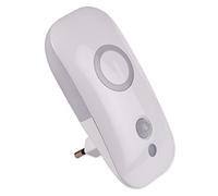 Müller Licht ML400072 - Lámpara LED de plástico con sensor de movimiento y crepuscular (0,9 W, 1500 K), color blanco