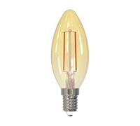Müller-Licht Müller Licht vela LED E14 2,2W 820 filamento oro