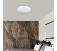 Müller-Licht Plafón LED Reva, Ø 50 cm, blanco, plástico, acero