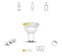 Müller Licht tint white bombilla LED GU10 5,1W CCT