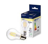 Müller Luz LED Forma de Pera filamento, vidrio, claro, E27, 4 wattsW, 230 voltsV