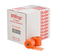 Mueller M-Wrap, prewrap, vendaje inferior, naranja, 7 cm x 27,5 m, 48 rollos