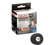 Mueller Sports cinta de kinesiología medicinal, negro, rollo de 2 pulgadas x 16.4 pies