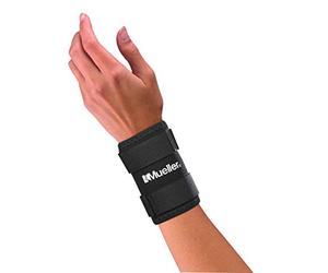 Mueller Sports Medicine - Muñequera unisex para adultos (talla XL), color negro