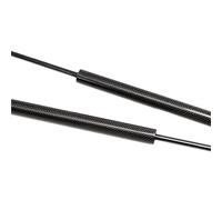 Muelles amortiguador maletero Para Hyundai Para Veloster 1st FS Hatchback 2011-2018 Soporte Elevación Puerta Trasera Gas Fibra Carbono Maletero Portón Trasero(Black carbon fiber)