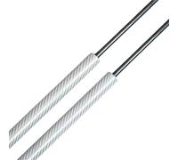 Muelles amortiguador maletero Para JAC Para Hunter Para JAC Para T9 2020-presente Portón Trasero Maletero Resortes Gas Soportes Elevación Amortiguadores Portón Trasero(Silver Carbon Fiber)