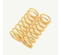 Muelles amortiguadores traseros de acero dorado para Losi 1/4 Promoto MX PM-MX/SM LOS263001