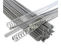 Muelles Compresion Resorte de compresión de 300 mm, alambre de acero al manganeso con alto contenido de carbono, resortes largos de retorno de presión(11mm,0.8mm)