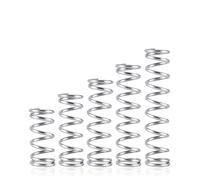 Muelles comprimidos de compresión bobina, 5 uds., diámetro alambre 1,2mm, exterior 8mm, longitud 60-100mm, acero inoxidable 304(Length 100mm)