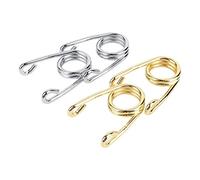 Muelles de asiento individual-chopper seat- Spring Double Torsion, muelles de asiento de torsión personalizados de cromo dorado/plateado de 3,5 pulgadas para motocicleta Chopper Bobber 1