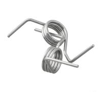 Muelles de bisagra para refrigerador, 2 piezas para Samsung DA8101345B, piezas de metal fiables (2 piezas)