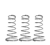 Muelles de Compresion 10 resortes de compresión de acero inoxidable 304, resorte de torre, alambre cónico, batería(0.5x5x9x9)
