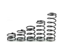 Muelles De Compresion 10 uds/5 uds diámetro del alambre 1,6mm 65MN resorte fuerte presión de acero RESORTE DE COMPRESIÓN retorno absorción impacto para mecánicas(30mm(10Pcs),25mm)