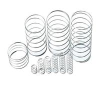 Muelles De Compresion Amortiguador de resorte de compresión pequeño, retorno de presión de liberación corta, acero inoxidable 304(35mm(10Pcs),3.0mm)