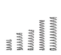 Muelles de compresión, Compression Springs 2mm Wire Diameter 16mm Outer Diameter 15-100mm Free Length Spring Steel Pack of 10(2x16x45mm)