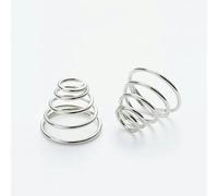 Muelles de compresión cónicos de acero inoxidable 304, resortes de torre para uso pesado, diámetro del alambre 0,4 mm, 0,5 mm, 0,7 mm, tamaño 0,4 x (6-9) x 11-7-0,5 mm, y fiables