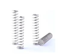 Muelles de compresión galvanizados de 0,7mm de diámetro de alambre, 5 uds., diámetro exterior de 5/6/7/9/10/11/12mm, longitud de muelles de presión de 60/70/80/90/100mm(90mm,9mm)
