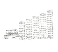 muelles de compresión pequeñas, Resorte de compresión de acero inoxidable 304, diámetro de alambre de 2,5 mm, varios tamaños, paquete de 5(2.5mm x 30mm x 50mm)