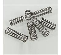 Muelles de compresión, Resorte de compresión de acero de 0,8 mm, alambre de 13 mm de diámetro exterior, varios tamaños, paquete de 10(Length 45mm)
