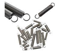 Muelles De Compresión Resorte de expansión tensión extensión, diámetro exterior 8-14mm longitud, 30mm - 240mm, resorte gancho acero DIY, 10 Uds. De alambre 1,4mm(100mm,12mm)