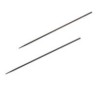 Muelles de espiga GEWA clarinete/saxofón, acero inoxidable pavonado, grosor 0,5 mm, paquete de 25 piezas