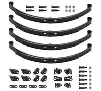 Muelles de hoja delanteros y traseros de metal para Tamiya 1/14 RC Tractor Truck RC Car