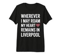 Muelles de Recuerdos de Liverpool Vacaciones en Liverbird City Break Camiseta Premium