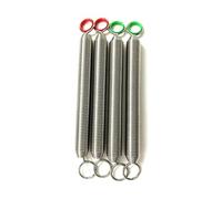 Muelles de Repuesto para Reformer de Yoga Accesorios for Silla de Estabilidad con Pedal Dividido, Resorte tensión, Equipo Pilato, resortes Alambre música, 4 Uds