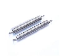 Muelles de tracción de doble gancho, Resorte de tensión de gancho doble de acero inoxidable 304, alambre de 1 mm, varios tamaños, paquete de 2 o 5 piezas(5pcs 40mm)