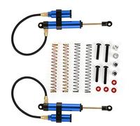 Muelles internos de amortiguador de presión negativa de 108mm para coche RGT 1/10 RC (Azul oscuro R86007NB-B)