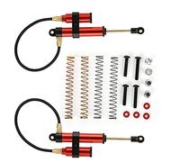 Muelles internos de amortiguador de presión negativa de 108mm para coche RGT 1/10 RC (Rojo R86007BL-B)
