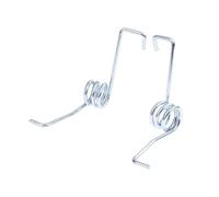 Muelles Metálicos 2 pares de accesorios de reparación de paso de pie de fuerza de retorno de resorte de torsión grueso de cubo de fregona giratoria (izquierda * 2 piezas, derecha * 2 piezas) Muelles M