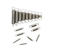 Muelles Metálicos Resorte de extensión de acero inoxidable 304, gancho doble, alambre de resorte de tensión pequeño, diámetro de 0,3mm, 0,4mm, 0,5mm, diámetro exterior de 3mm y 4mm, 10 Uds. Muelles Me