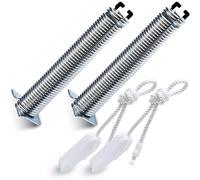 Muelles para bisagras de puerta para lavavajillas como 00754869, juego de reparación con poleas para lavavajillas Bosch, Siemens, Neff, código de color negro