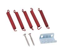 Muelles para Puente de Trémolo de Guitarra, Kit de Muelles para Puente de Trémolo de Guitarra, Vibraciones de Tensión, Fácil de Instalar con Tornillos de Instrumento Precisos