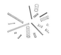 Muelles Pequeños 10 piezas de resortes compresión acero micro pequeños(50mm,7mm,0.6mm(10Pcs))
