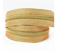 Muelles Pequeños Cinta de cremallera nailon con deslizador cremalleras for bolsa, ropa, bobina, tiradores, decoración, Kit reparación, accesorios costura DIY, 1-5M, 5#, 2 uds(Burgundy,3.0METERS_NO5)
