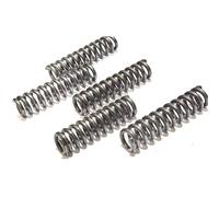 Muelles Pequeños Resorte de compresión alambre cilíndrico bobina acero liberación presión retorno, resortes comprimidos, 5 piezas(100mm,10mm)