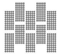 MUELODSIC 10 Hojas Marcadores de Referencia Reflectantes para Escáner con Puntos Adhesivos para Captura de Movimiento Alineación y Sistemas de Mapeo Alta Precisión y Reutilizables