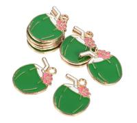 MUELODSIC 10 Piezas Colgantes de Estilo Hawaii DIY Accesorios de Joyería Tropical Perfectos Collares y Pendientes