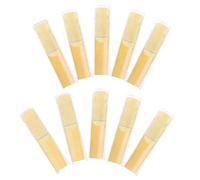 MUELODSIC 10 piezas de Saxofón Tenor con Funda de Abs de Accesorios para Músicos Profesionales Material Natural y Duradero