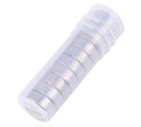MUELODSIC 10 piezas Rodamientos de Bolas Profunda Miniatura Doble Sello Metálico Alta Precisión para Motor Pequeño Tractor Maquinaria