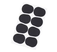 MUELODSIC 16 piezas Parche para Boquilla Saxofón y Negro Cojines Protectores Elásticos Insonorizados