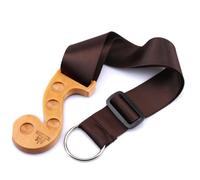 MUELODSIC 1pieza Cello Anti-slip Wooden Stopper Soporte De Madera Antideslizante Para Cello y Protección De Suelo y Resistente Color Amarillo