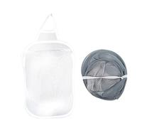 MUELODSIC 2 piezas Cesto Plegable para Ropa Sucia Bolsa Colgante de Resistente y Transpirable Organizador Ligero para Dormitorio y Baño de Espacio para Ropa y Juguetes