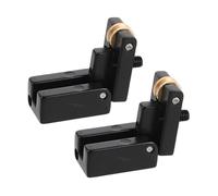 MUELODSIC 2 Piezas Headless Guitar Bridge Roller Saddles Ball Bearing Design For Reduced String Friction Precise Tuning Stability Easy Installation Replacement For Electric Bass And Guitar