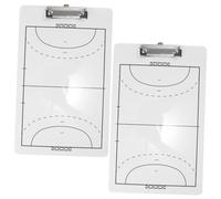 MUELODSIC 2 piezas Tablero de de Handball de Tablero Reutilizable y Limpio Duraderos de Accesorio Práctico para Entrenamientos y Partidos de Handball